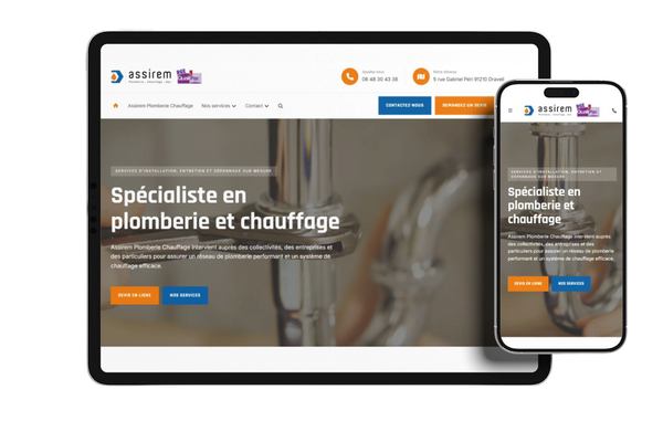 <b>Site web</b> responsive