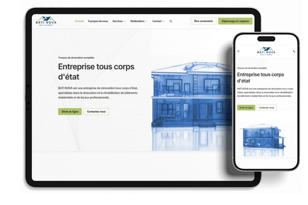 <b>Site web</b> responsive