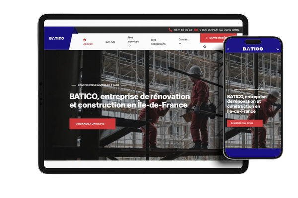 <b>Site web</b> responsive