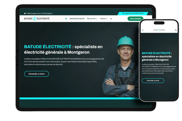 <b>Site web</b> responsive