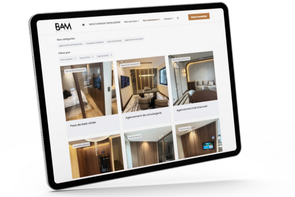 <b>Portfolio</b> pour les réalisations