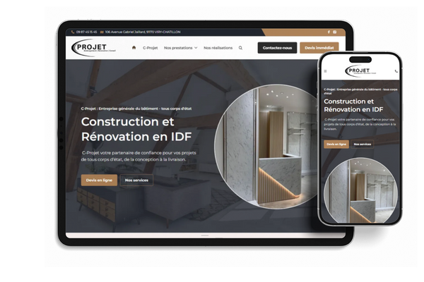 <b>Site web</b> responsive