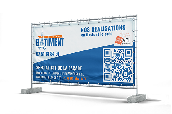 <b>Carte de visite</b> avec QR code intégré