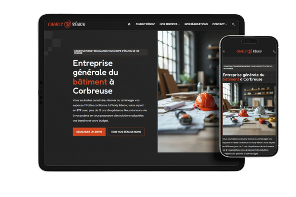 <b>Site web</b> responsive