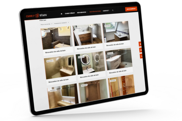 <b>Portfolio</b> pour les réalisations