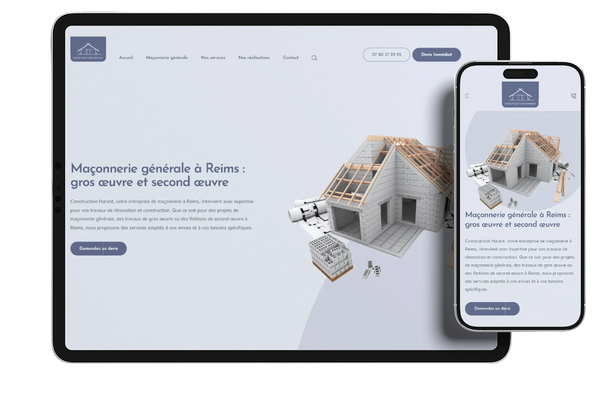 <b>Site web</b> responsive
