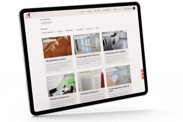 <b>Portfolio</b> pour les réalisations