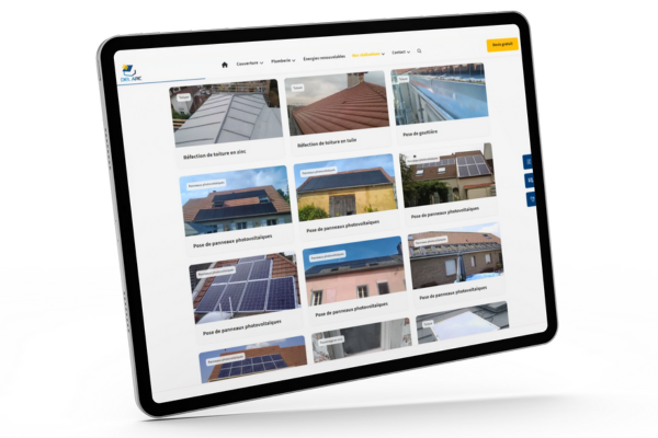 <b>Portfolio</b> pour les réalisations