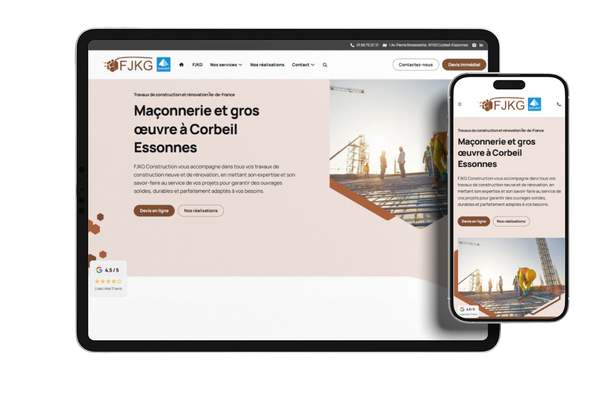 <b>Site web</b> responsive