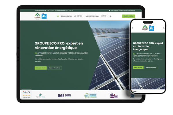 <b>Site web</b> responsive