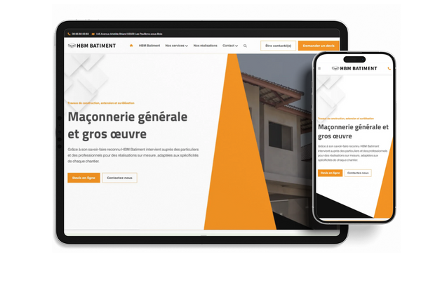 <b>Site web</b> responsive