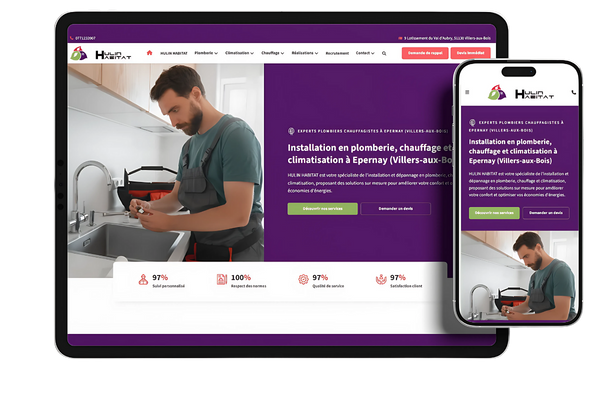 <b>Site web</b> responsive