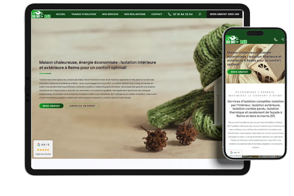 <b>Site web</b> responsive