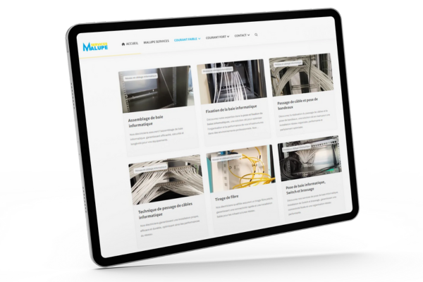 <b>Portfolio</b> pour les réalisations