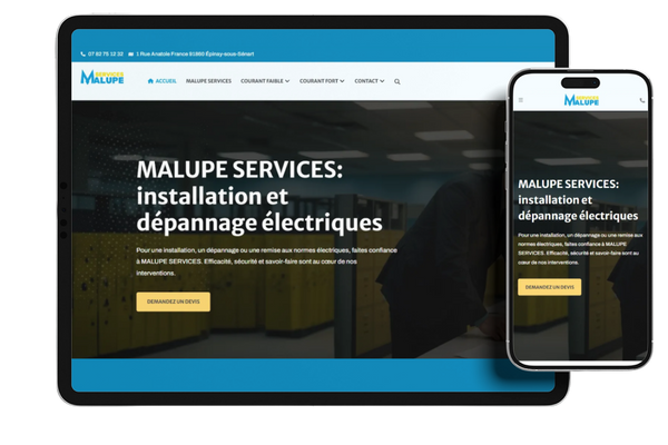 <b>Site web</b> responsive