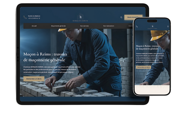 <b>Site web</b> responsive