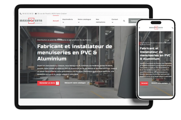 <b>Site web</b> responsive