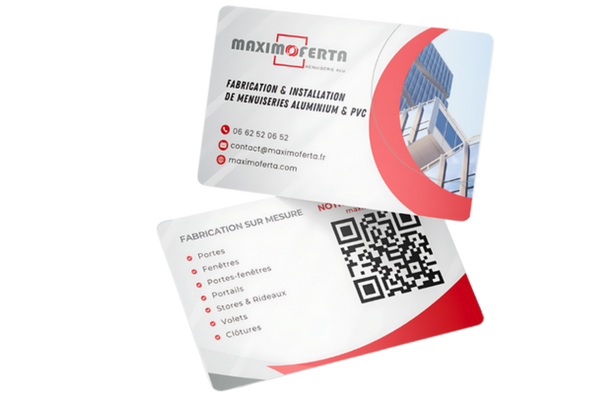 <b>Cartes de visite</b> sur mesure