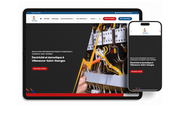 <b>Site web</b> responsive