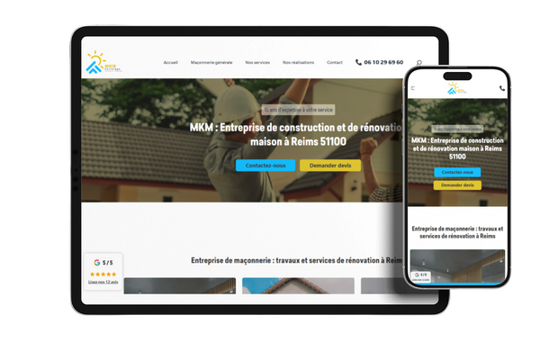 <b>Site web</b> responsive