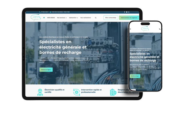 <b>Site web</b> responsive