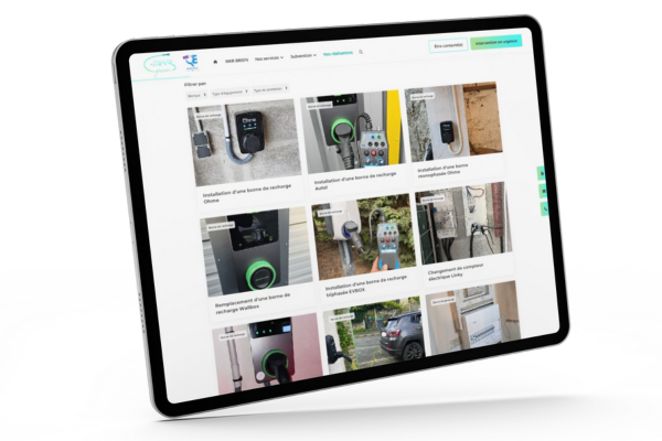 <b>Portfolio</b> pour les réalisations