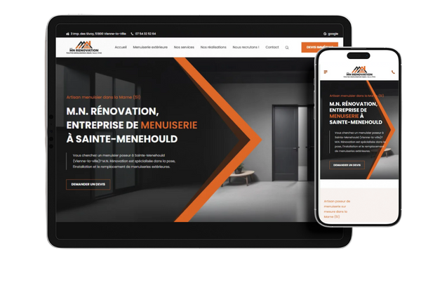 <b>Site web</b> responsive