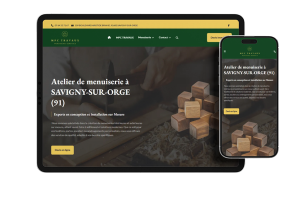 <b>Site web</b> responsive