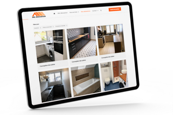 <b>Portfolio</b> pour les réalisations