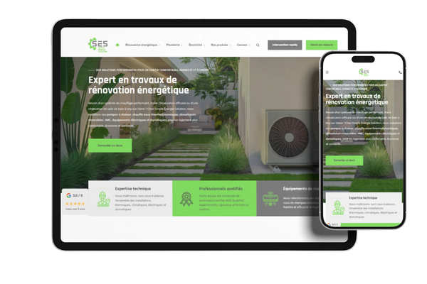 <b>Site web</b> responsive