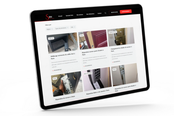 <b>Portfolio</b> pour les réalisations