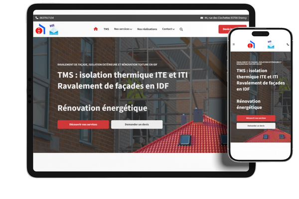 <b>Site web</b> responsive