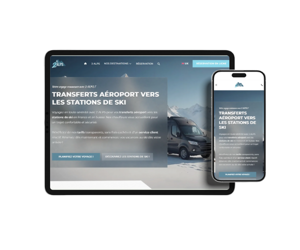 Un <b>site web</b> responsive