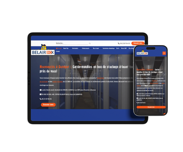 Un site web responsive