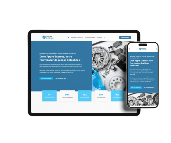 Un site web responsive
