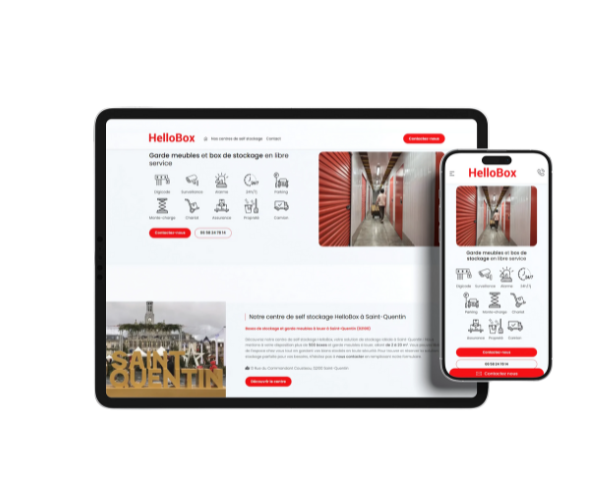 Un site web responsive