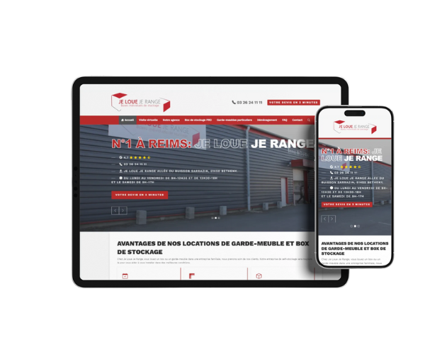 Un site web responsive