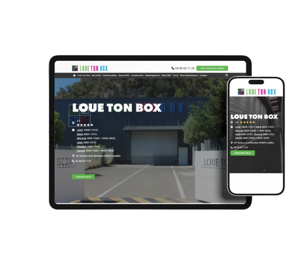 Un site web responsive