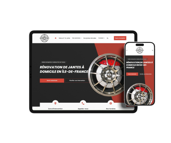 Un site web responsive