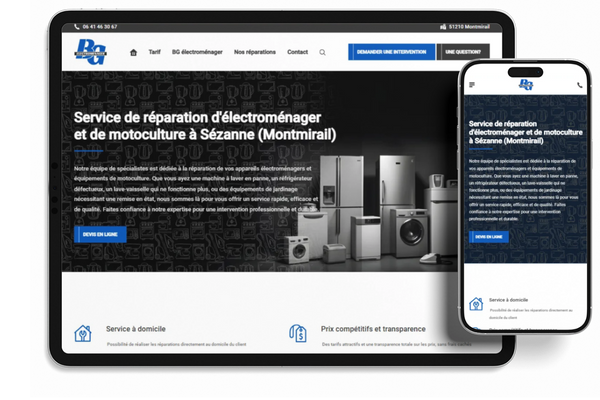 <b>Site web</b> responsive