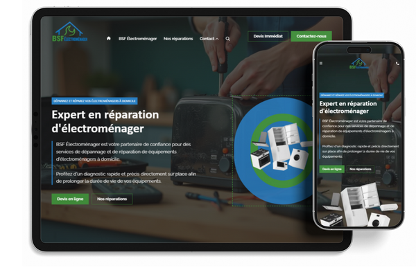 <b>Site web</b> responsive