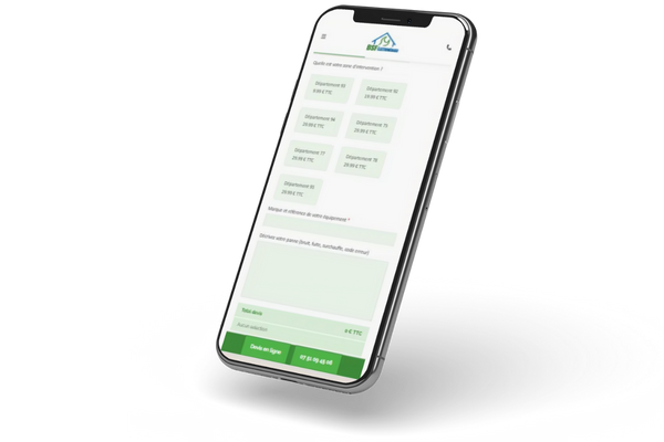 Système de <b>réservation en ligne</b>