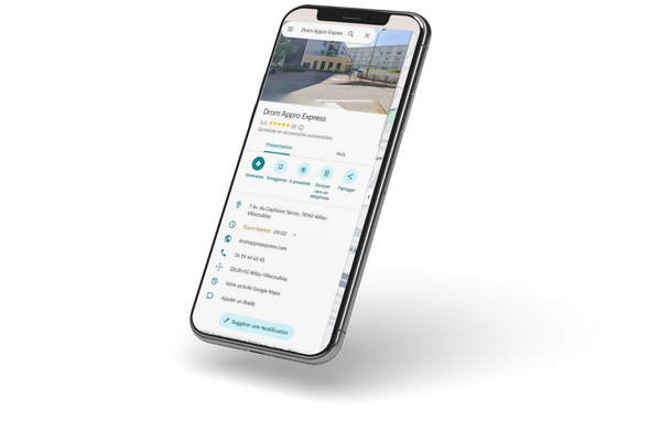 Fiche <b>Google My Business</b>