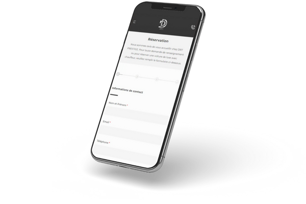 <b>Système de réservation</b> en ligne