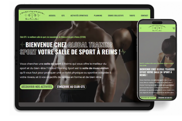 <b>Site web</b> responsive