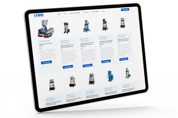 <b>Catalogue de produit</b> en ligne