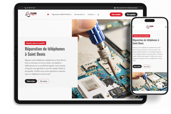 <b>Site web</b> responsive