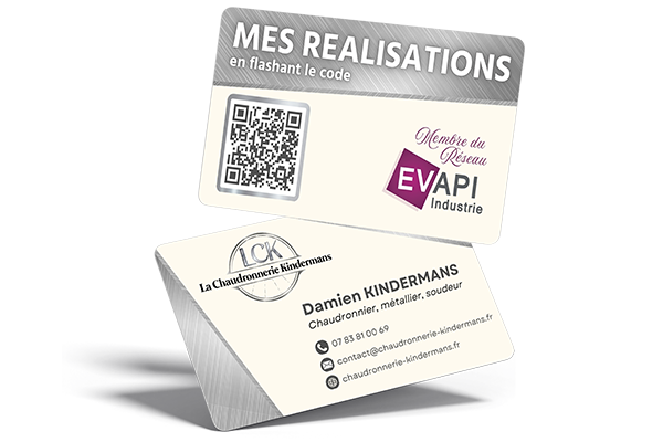 Des <b>cartes de visite</b> sur mesure