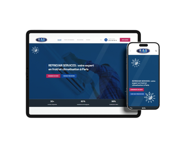 <b>Site web</b> responsive