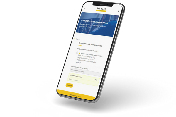 <b>Demande d'intervention </b>en ligne